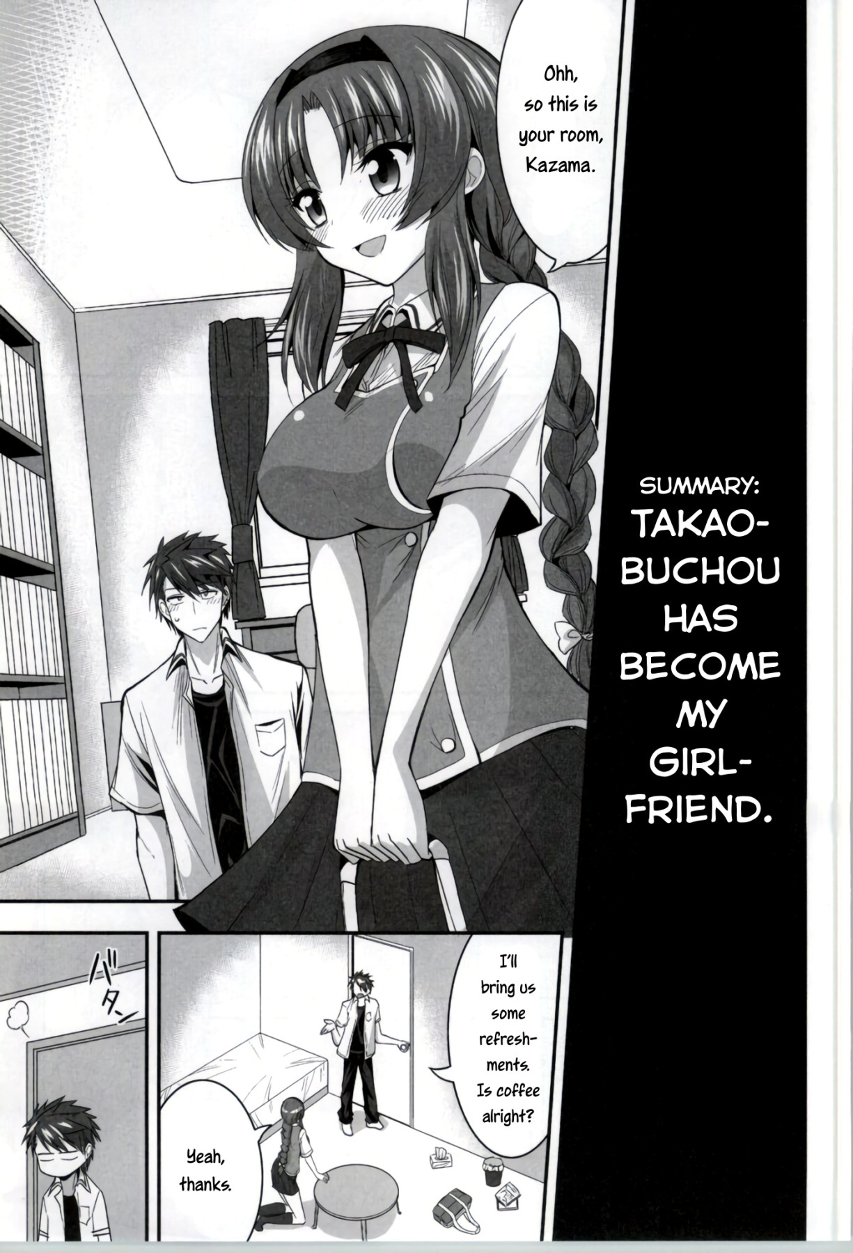 Hentai Manga Comic-I Started Dating Club President Takao-Read-2